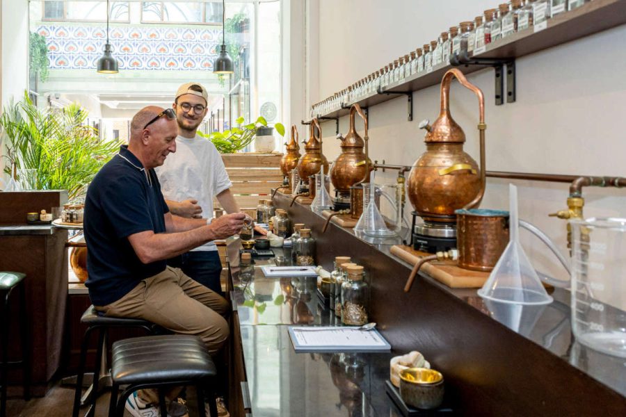 Distillery tour